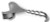 Delee Universal Retractor Blade 2" X 2 3/4" 9" S1529-2340