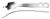 Hohmann Retractor, 9-1/4" (23.5 Cm), Blade 44 MM Wide S1779-1144