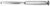 Stille Style Chisel, 8" Straight 22 MM S1289-4322