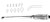 Spinal Fusion Curette 8" Oval Angled #4 S1299-4944