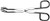 Utility-Sterilizer Forceps, 8" (20.3 Cm), Curved S1469-1031
