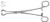 Babcock Intestinal Forceps Jaws with Atraumatic Parallel Serrated 9" S1509-1123