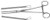 Glassmann Stomach & Intestinal Forceps Straight 9 1/2", "At" S1509-3024