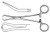 Glenoid Perforating Forceps 6.5" Strong Curve, Pointed Tips S1359-1144
