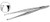 Von Graefe Tissue Forceps, Fine, Multiple Atraumatic Teeth, Length: 4.25 S1609-1529