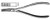 Platypus Nail Pulling Forceps, 5-1/2" (14 Cm), Standard Width Jaws, Stainless S1439-4815