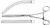 Doyen Intestinal Forceps Straight 7", Diagonal Horizontal Serrations S1509-1617