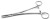 Masterson-Style Hysterectomy Forceps 2X3 Atraumatic Teeth Curved 8 1/2" S1529-5521