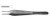 General Tissue Forcep 6", Serrated, With 1X2 Teeth, Tungsten Carbide S1329-511