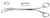 Desjardins (Roch) Forceps "At" Large Curved 9" S1519-4302