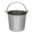 13 qt. (12.3 l) stainless steel solution bucket