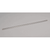 glass stirring rod, one end flat