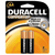 duracell coppertop alkaline batteries, size d, 4pk, 12 pk/cs (c062b-028921)