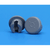 13 mm gray chlorobutyl lyophilization stopper - 2 prong