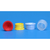 15 mm yellow polyethylene starburst conical snap plug (c062b-029124)