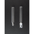 200 ul glass conical limited volume insert, precision-formed mandrel interior, w/bottom spring