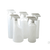 16 oz (480 ml) natural nylon/pe modern round with 28-400 white pp trigger sprayer attached