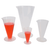 dynalon 100 ml polypropylene conical graduates