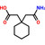 1-(carbamoylmethyl)cyclohexaneacetic acid (c062b-068469)