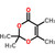 2,2,5,6-tetramethyl-4h-1,3-dioxin-4-one (c062b-073546)