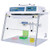 combination pcr workstation with uvtect microprocessor controller, 32" wide