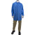 cleanroom lab coat royal blue - small