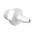 adapter female luer to 10-32 tapered thread, polypropylene