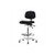 vinyl medium bench height chairs with chrome bases (c003b-582310)