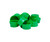 Snap Cap, 16mm, PE, for 16mm Glass and Evacuated Tubes, Green.
