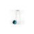 clear glass vial, 17x60mm, 8ml, 15-425 ptfe lined polypropylene cap