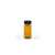 amber glass vial, 19x65mm, 11ml, 15-425 cone lined phenolic