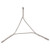 triangle, square, nickel-chrome wire (14ga), 3" (76mm)