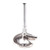 standard burner, natural gas, 1/2" (13mm) mixing tube od, 5.33 cfh, 5,465 btu output, 5-3/8" (137mm) overall height