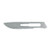 carbon steel surgical blade, sterile, no. 21