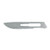 carbon steel surgical blade, sterile, no. 11