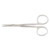 strabismus scissors, straight, 4 (10.2cm)