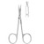 eye suture scissors, 3-3/4, slightly curved, sharp