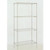 4-shelf unit zinc 24" x 48" x 74-1/2"