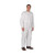 coveralls, enviroguard, gamma guard ce sterile processed, microporous barrier material,zip front, elastic wrists and ankles. size: medium. individually bagged, 25ea/cs