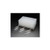 1.0ml clear glass flat tip tapered insert, 8x45mm, in vial loader