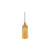 blunt tip needle, jensen global, orange hub 23g x 1/2 needl