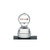 penny-head stopper,glass, spherical joint, synthware, joint: 35 socket