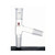 distillation adapter, top joint: st 10/18 outer, bottom joint: st 19/22 inner, side joint: st 19/22 inner