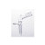 distilling adapter, bent, with drip tip and vacuum take-off, joints: st 19/22, hose connection o.d.: 8 mm