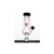 hickman still head, with side port, synthware, joint: 14/10, for microscale fractional distillation, supplied with one compression cap, one viton o-ring and one ptfe-faced silicone septum