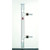 liebig condenser, removable hose connections, jacket length: 400mm, joints: 24/40, hose connection od: 8mm