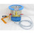 glass vac 1.5 gallon tall stainless steel vacuum chamber