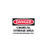 danger, chemical storage area authorized personnel, 7x10, rigid plastic