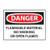 osha no smoking, flames, sparks danger sign, 10â€ x 14â€, rigid plastic