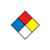 hazard identification system labels, 8x8, ps vinyl, pak5